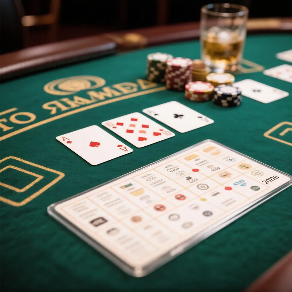 Blackjack en vivo: la tabla de estrategia básica que realmente funciona en 2026