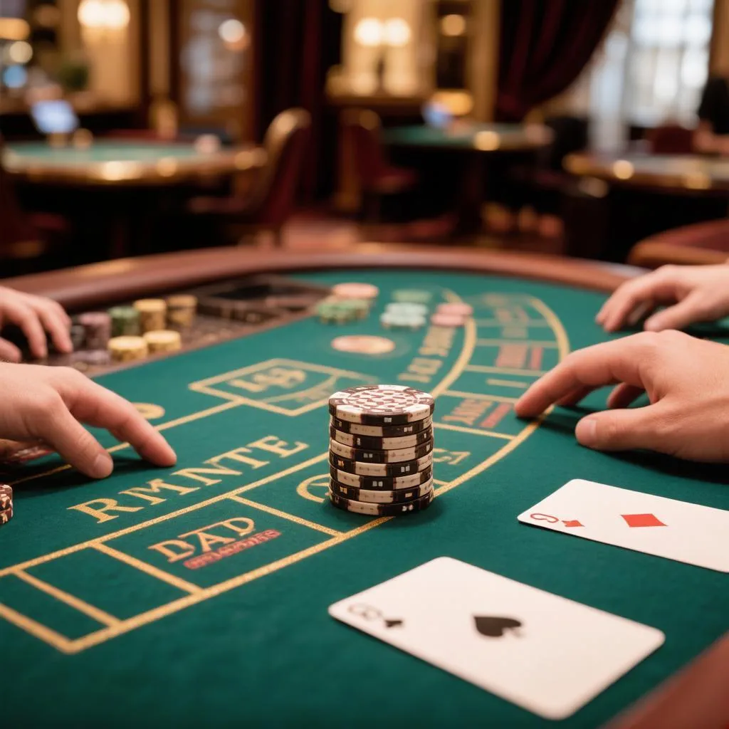 Baccarat en vivo: Player, Banker y el error del «padrón de fichas»